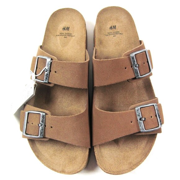 H&M Stone Birko-Flor Comfort Sandals Men's shoes Size 44-11 - Picture 2 of 6
